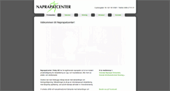 Desktop Screenshot of naprapatcentervisby.se